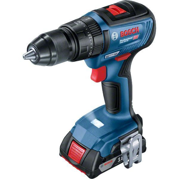پیچ گوشتی شارژی ضربه ای بوش مدل فوق هوشمند بدون ذغال GSB 18V-50 Brushless — تصویر ۳