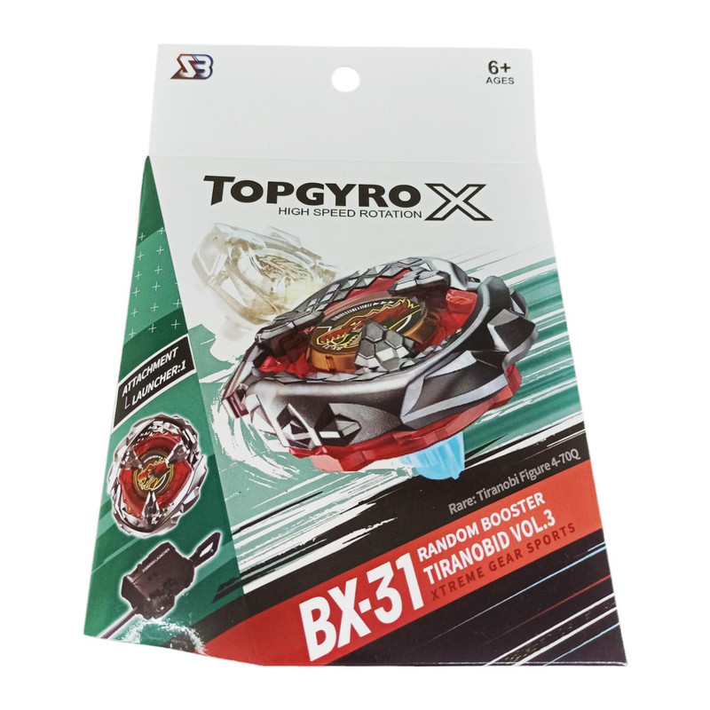 اسباب بازی مدل فرفره انفجاری فصل 8 طرح TIRANOBID کد BX 31 — تصویر ۳