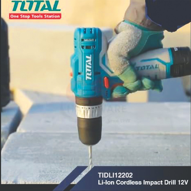پیچ گوشتی شارژی 12 ولت توتال مدل TIDLI-12202-12V — تصویر ۴
