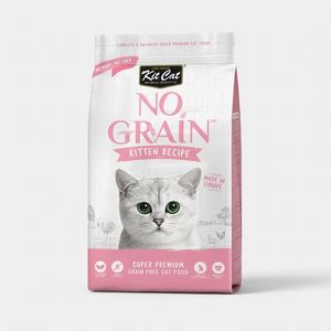 غذای خشک بچه گربه کیت کت مدل No Grain Kitten Recipe طعم مرغ وزن 1 کیلوگرم — تصویر ۲