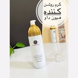 کرم سفید کننده مدل پمپی فوری صورت و بدن هیون داو heaven dove مروارید 200 گرم — تصویر ۳