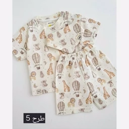 لباس راحتی کودک 5 ماه تا 3 سال — تصویر ۳
