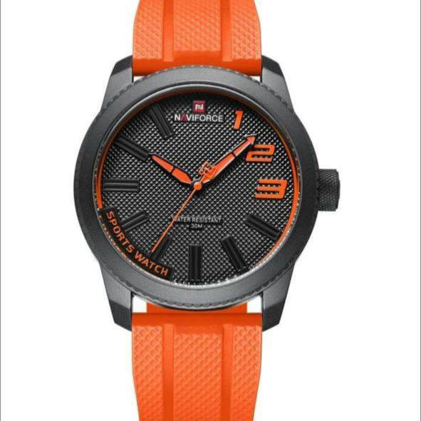 ساعت مچی مردانه نیوی فورس NAVIFORCE مدل Nf9202 ژاپنی مشکی — تصویر ۲