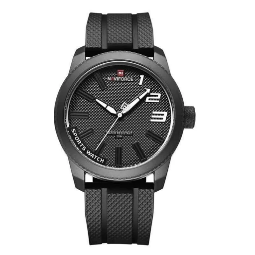 ساعت مچی مردانه نیوی فورس NAVIFORCE مدل Nf9202 ژاپنی مشکی