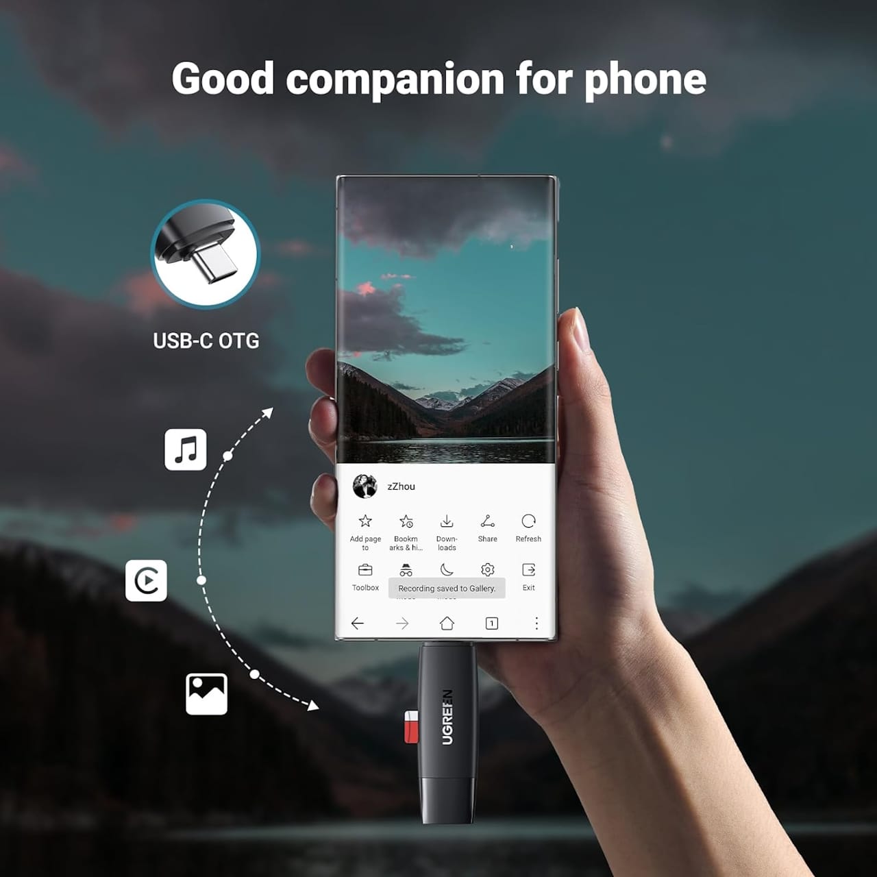 کارت‌ خوان یوگرین مدل CM304-80191 — تصویر ۳