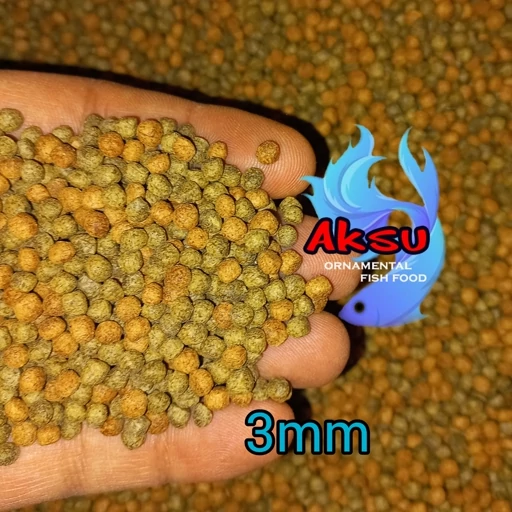غذای ماهی 3 میل گرانول انرژی بیومار روابی اسپیرو استا اکسو گیاه خوار و گوشتخوار 500 گرمی