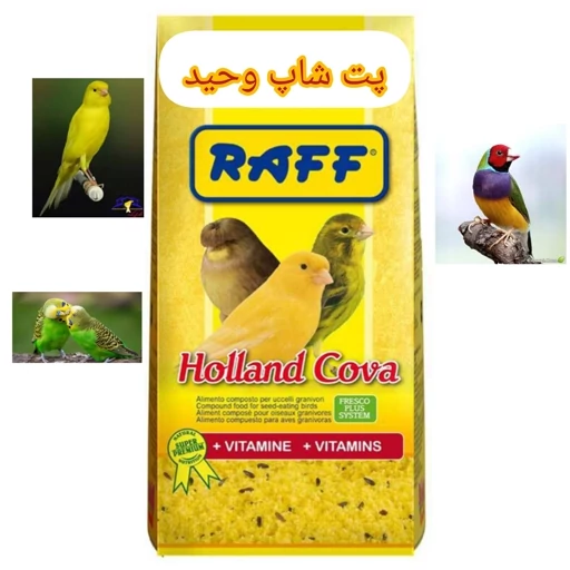 غذای تخم مرغی زرد راف ایتالیا100گرمی مناسب پرندکان