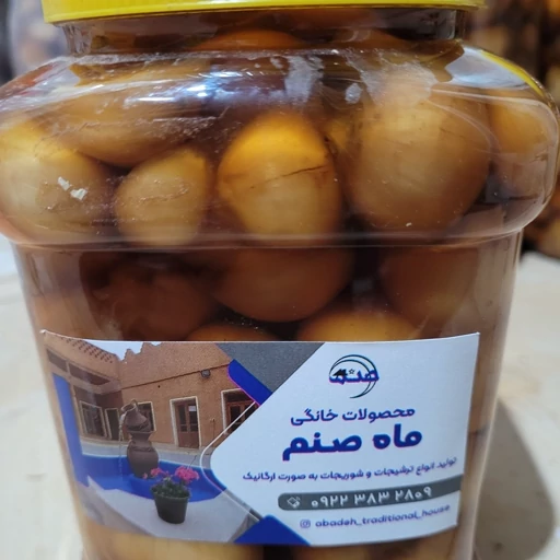 ترشی سیر طبیعی و درجه 1 خانگی