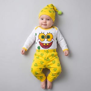 ست 3 تکه لباس نوزادی مدل Bob