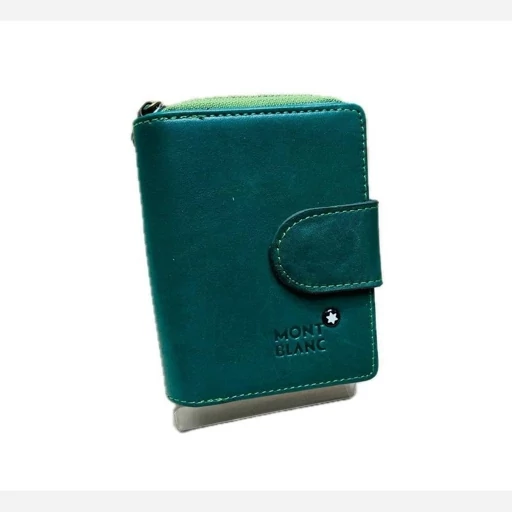 کیف پول زنانه آکاردئونی mont blanc(چرم طبیعی)