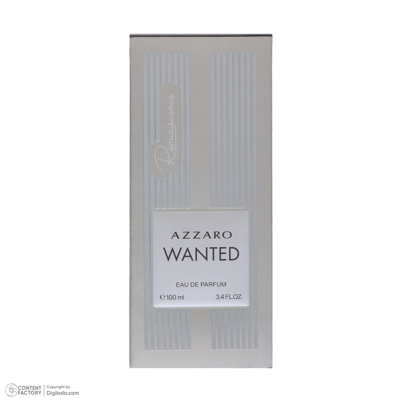ادوپرفیوم مردانه رمینیسنس مدل Azzaro Wanted حجم 100 میلی‌لیتر، با رایحه خنک و ساختار طبیعت، فاقد مواد حساسیت‌زا — تصویر ۵