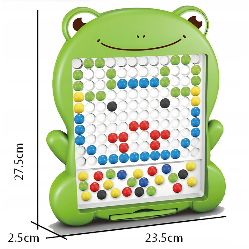 اسباب بازی سمید مدل تخته نقاشی مغناطیسی طرح قورباغه — تصویر ۴