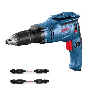 پیچ گوشتی برقی بوش مدل professional GTB 650 + 2 Accessories به همراه دو عدد سر پیچ گوشتی