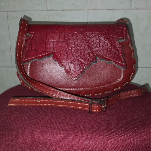 کیف چرم دوشی کشکولی دخترانه زنانه