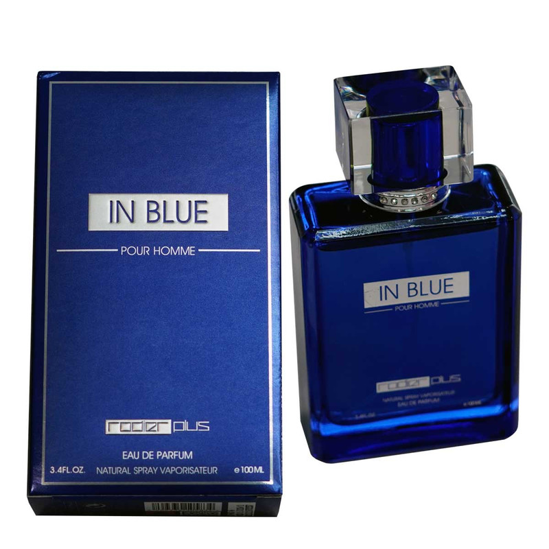 ادو پرفیوم مردانه رودیر پلاس مدل IN Blue حجم 100 میلی لیتر — تصویر ۳