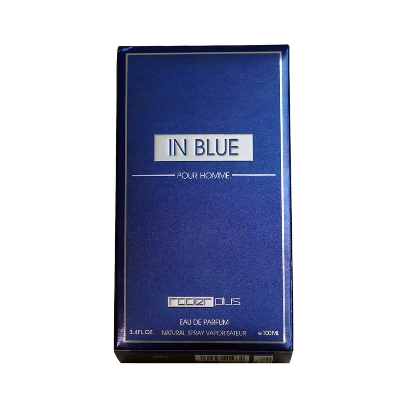 ادو پرفیوم مردانه رودیر پلاس مدل IN Blue حجم 100 میلی لیتر — تصویر ۴
