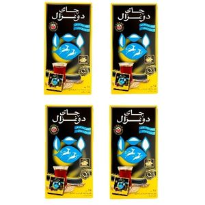 چای کیسه ای ارل گری دوغزال بسته 4 عددی