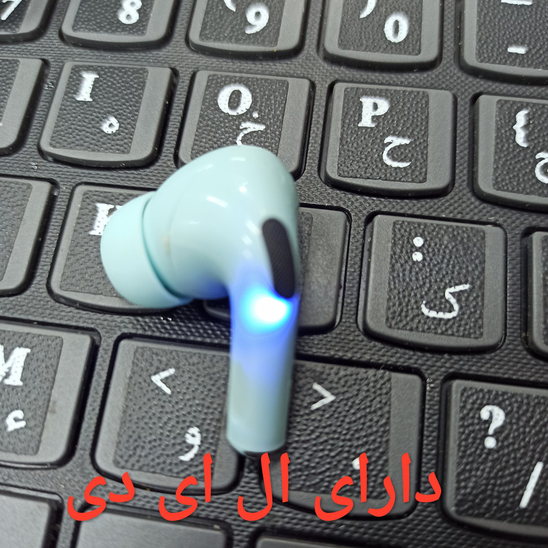 هدفون بلوتوثی مدل AirPods Pro بدون نویز کنسلینگ، درگاه شارژ لایتنینگ، پشتیبانی از فرمان لمسی — تصویر ۵
