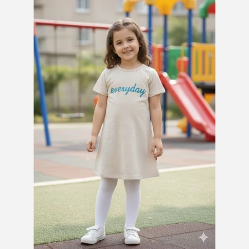 پیراهن دخترانه (لباس کودک) باکیفیت مناسب 3 تا 8 سال