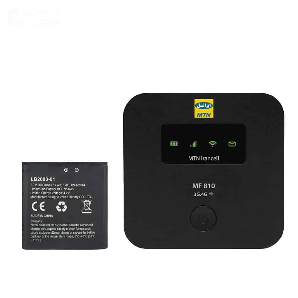 باتری مدل LB2000-01 مناسب برای مودم قابل حمل ایرانسل MF810 — تصویر ۲