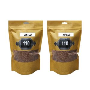 قهوه گلد 110- 100 گرم بسته 2 عددی