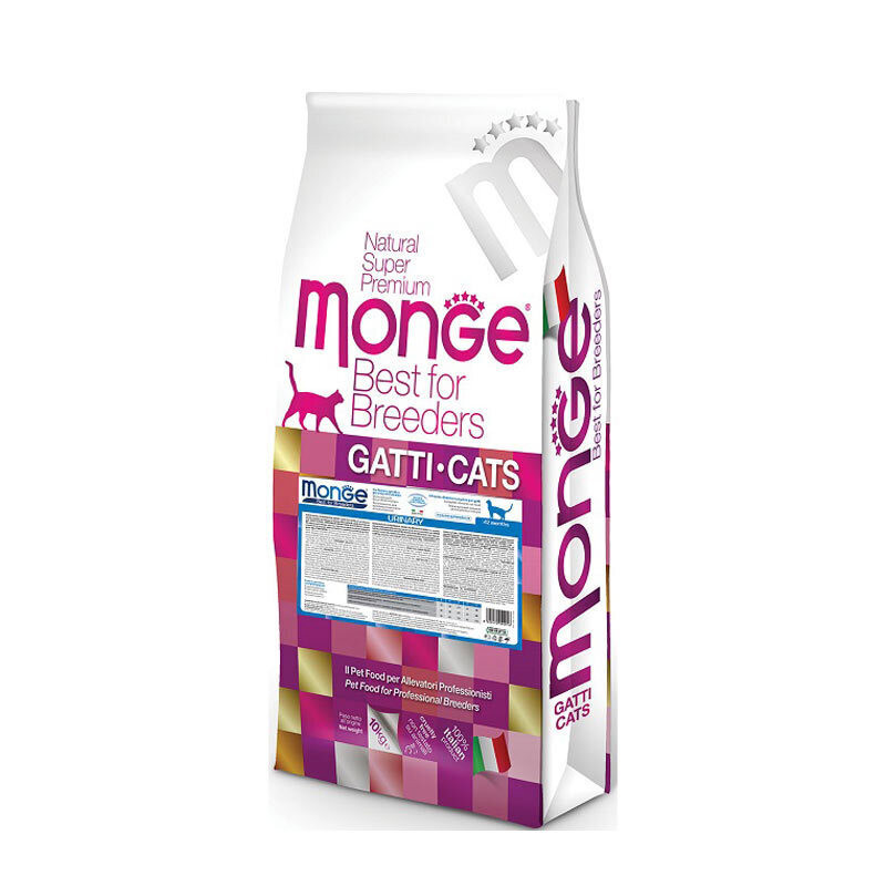 غذای خشک گربه بالغ مونژه مدل Monge Urinary دستگاه ادراری طعم مرغ وزن 10 کیلوگرم — تصویر ۲