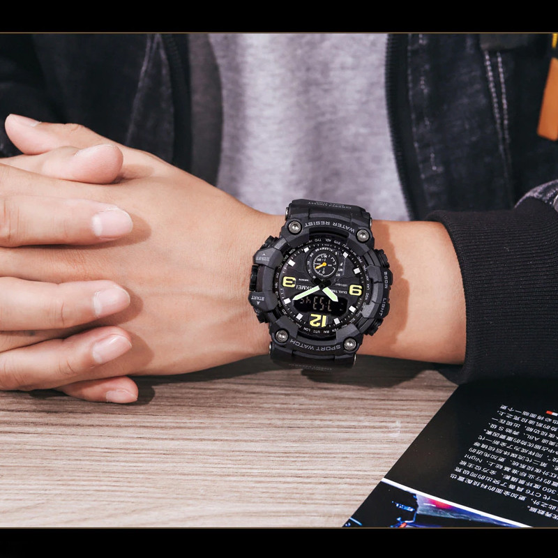 ساعت مچی عقربه‌ای مردانه اسکمی مدل 1637 BK — تصویر ۲