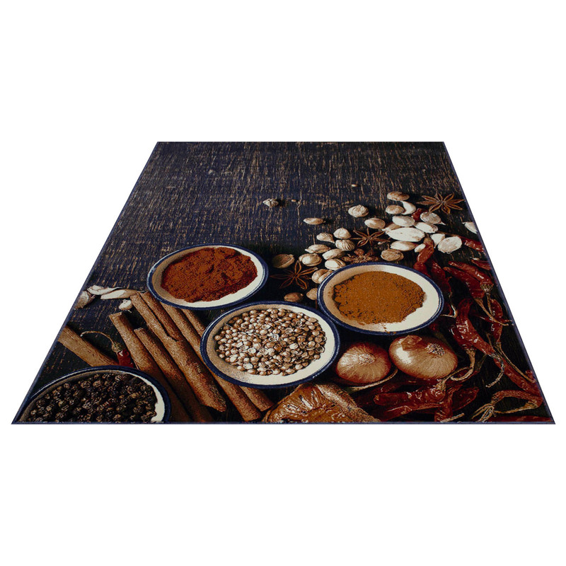 فرش ماشینی سهند طرح آشپزخانه ادویه کد V137.0A — تصویر ۲