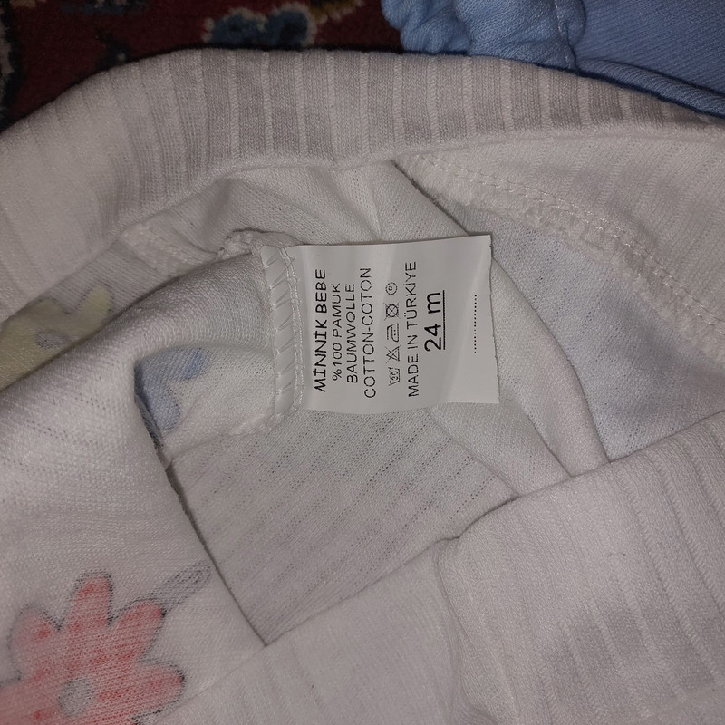 ست سویشرت آستین بلند و شلوار راحتی نوزادی مینیک ببه مدل 10124 — تصویر ۴