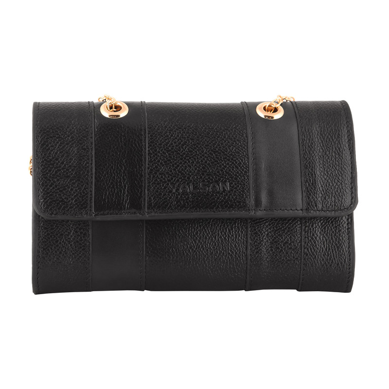 کیف دوشی زنانه چرم یلسان مدل تیکا کد 213-MC-01 — تصویر ۲