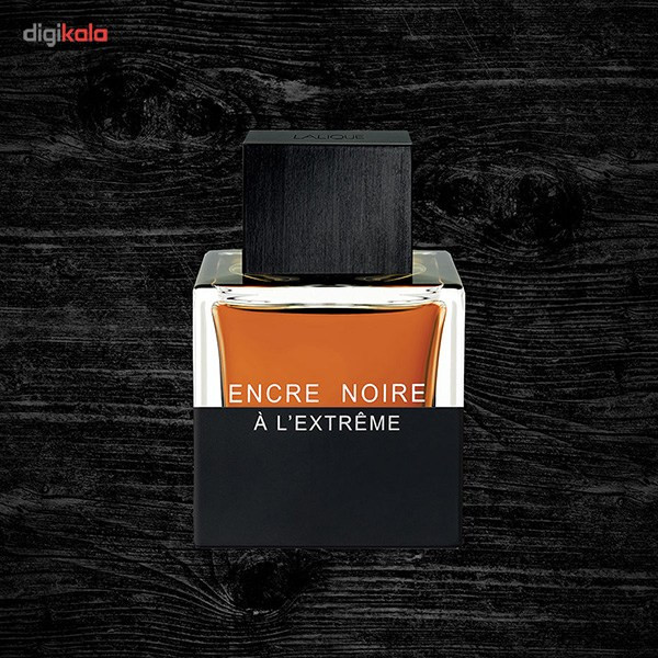 ادو پرفیوم مردانه لالیک مدل Encre Noire A L`Extreme حجم 100 میلی لیتر — تصویر ۳