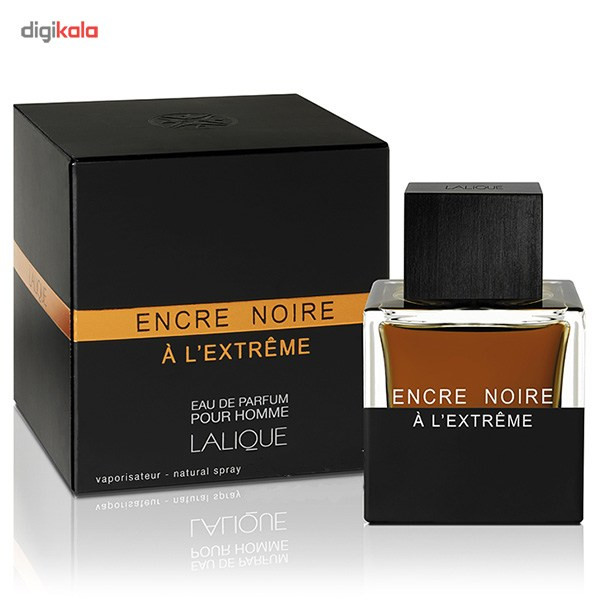 ادو پرفیوم مردانه لالیک مدل Encre Noire A L`Extreme حجم 100 میلی لیتر — تصویر ۴