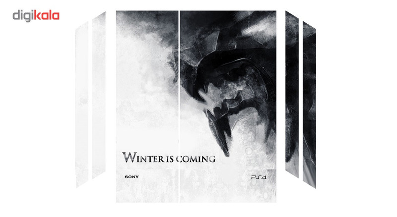 برچسب افقی پلی استیشن 4 گراسیپا طرح Winter-03 — تصویر ۳