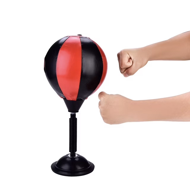 اسباب بازی مدل کیسه بوکس رومیزی طرح table boxing مجموعه 4 عددی کد 518-1A — تصویر ۲