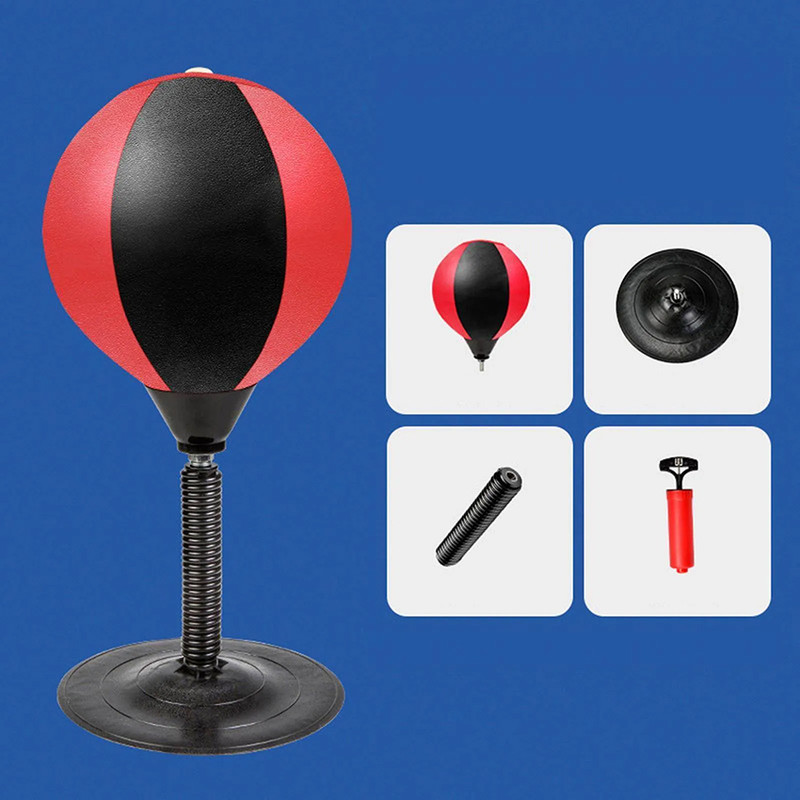 اسباب بازی مدل کیسه بوکس رومیزی طرح table boxing مجموعه 4 عددی کد 518-1A — تصویر ۵