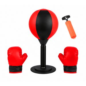 اسباب بازی مدل کیسه بوکس رومیزی طرح table boxing مجموعه 4 عددی کد 518-1A