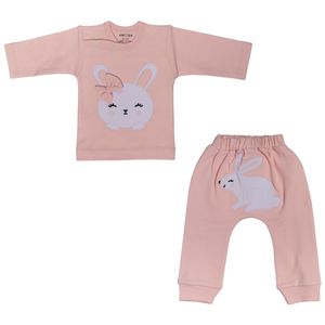 ست بلوز و شلوار نوزادی آمورا مدل Bunny