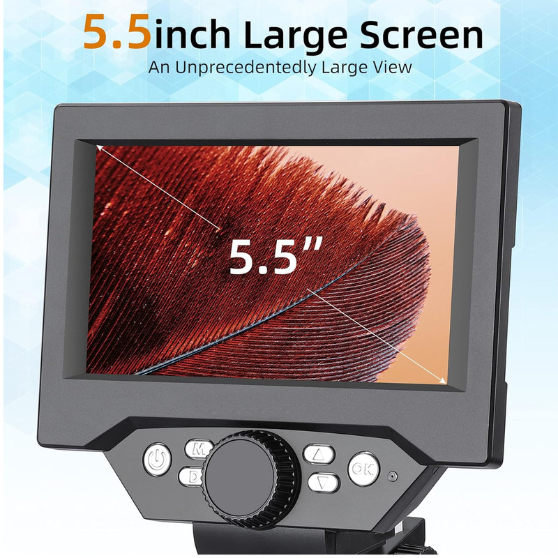 میکروسکوپ دیجیتال مدل Full HD 1000X 10MP — تصویر ۵