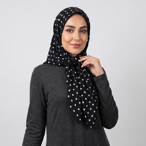 دستمال سر و گردن زنانه آنالیا مدل مینی اسکارف نخی کد 7033