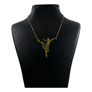 گردنبند نقره زنانه دلی جم طرح رقص باله کد D 632