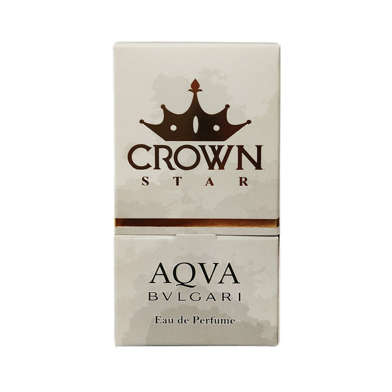 ادو پرفیوم مردانه کراون استار مدل Bvlgari Aqva با رایحه خنک و شیرین حجم 30 میلی لیتر — تصویر ۲