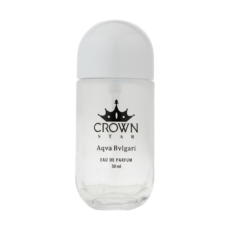 ادو پرفیوم مردانه کراون استار مدل Bvlgari Aqva با رایحه خنک و شیرین حجم 30 میلی لیتر — تصویر ۳