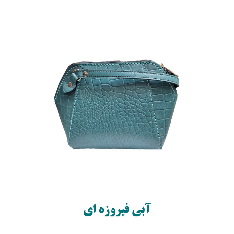 کیف دوشی زنانه مدل چرم طبیعی آلبرتا — تصویر ۵