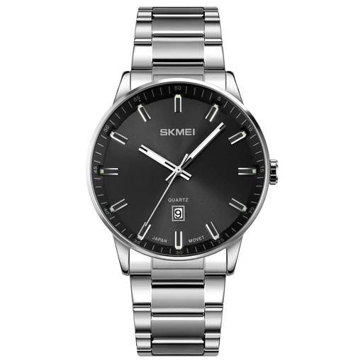 ساعت مچی عقربه ای مردانه اسکمی مدل 1878 (نقره ای)