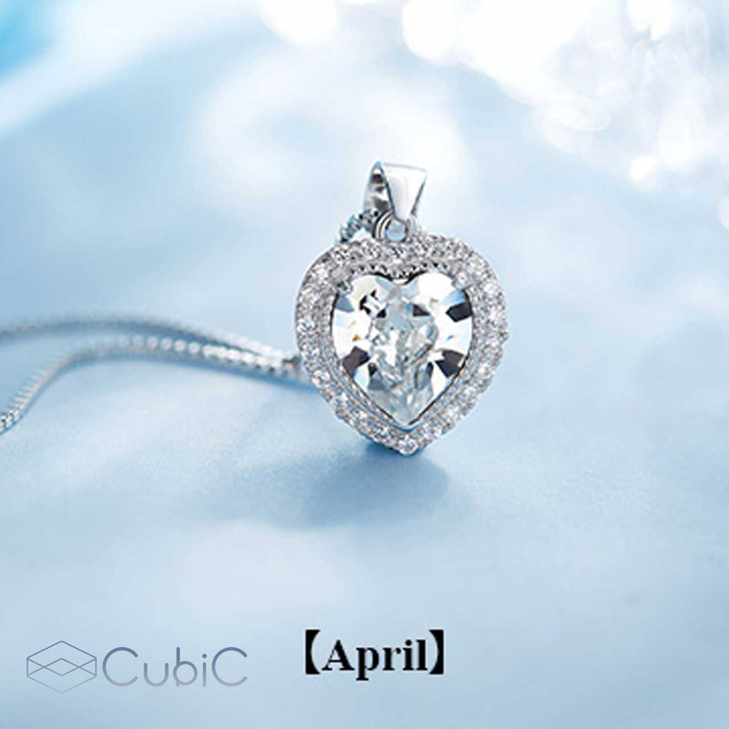 گردنبند نقره زنانه کوبیک مدل QP-3810-C — تصویر ۲