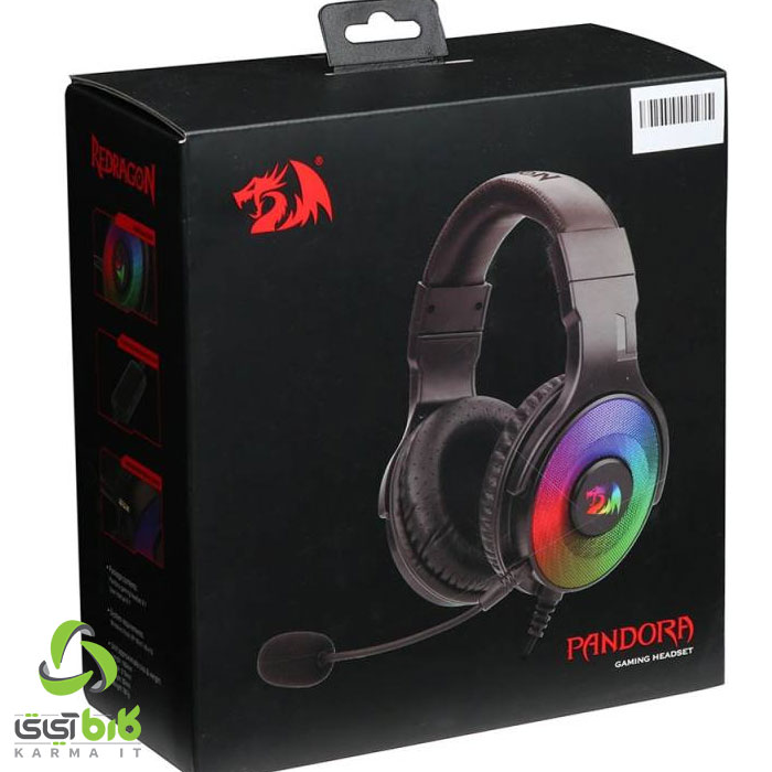 هدست مخصوص بازی ردراگون مدل Pandora H350 — تصویر ۷
