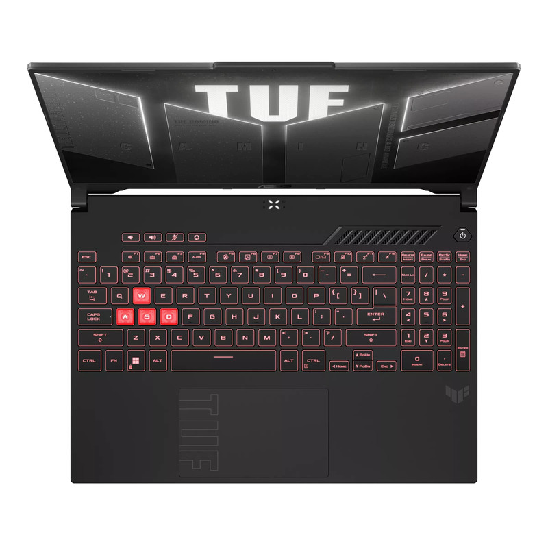 لپ تاپ 16 اینچی ایسوس مدل TUF Gaming A16 FA607NUG-R7 7445HS-RTX4050 6GB-24GB DDR5 5600MHz-512GB SSD-WUXGA 144Hz - کاستوم شده — تصویر ۴