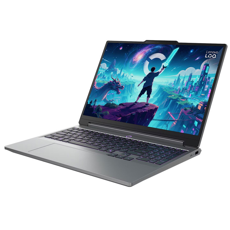 لپ تاپ 15.3 اینچی لنوو مدل LOQ 15IPH11-Core Ultra 7 356H-RTX5060 8GB-64GB DDR5 5600MHz-4TB SSD-WUXGA 165Hz - کاستوم شده — تصویر ۳