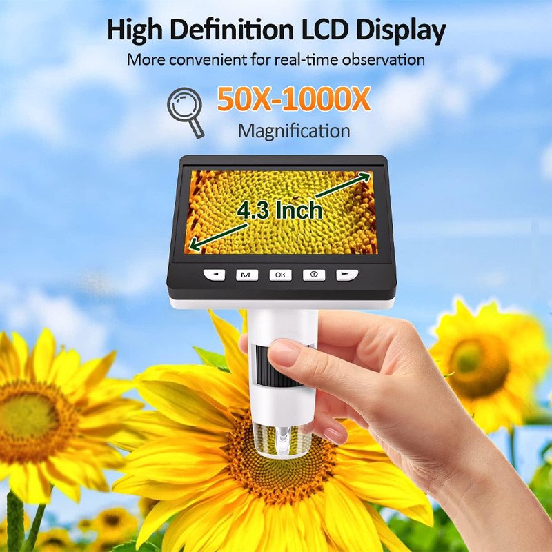 میکروسکوپ دیجیتال مدل Full HD 1000X NEW — تصویر ۵