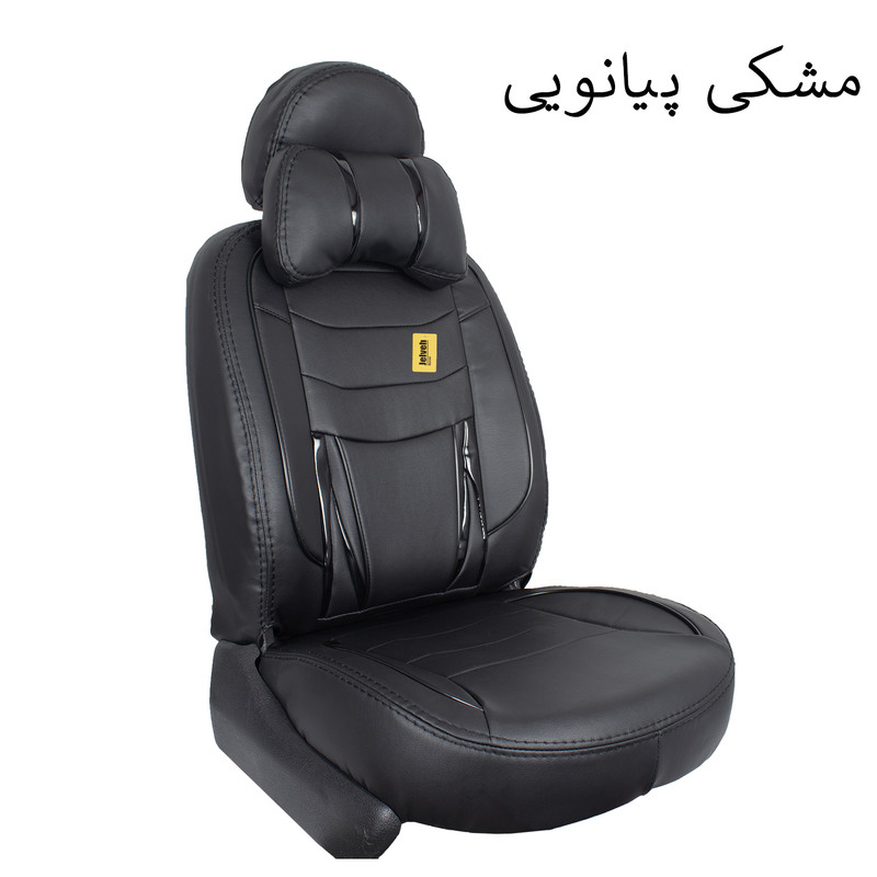 ست کامل روکش صندلی خودرو چرمی 13 تکه جلوه مدل 01 مناسب برای پژو 206 و 207 — تصویر ۲